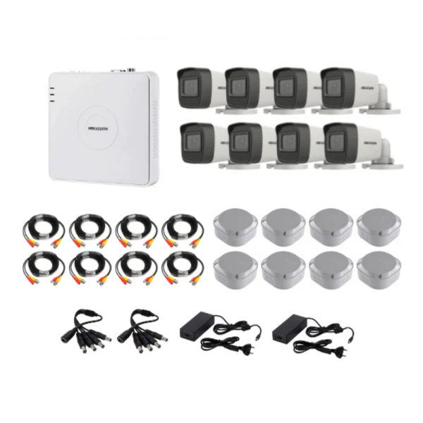 8‑camera CCTV system installed by CCTV KZN at a Durban residential or commercial property