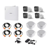 Hikvision DVR 4 Channel & 4 Bullet Cameras 1080P DIY CCTV KIT